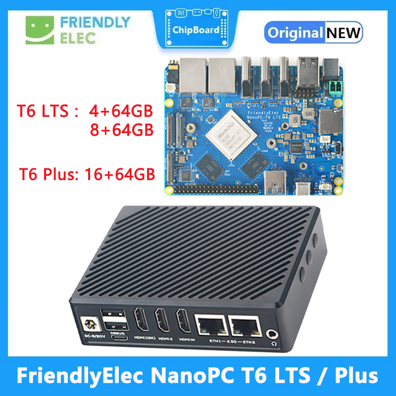 Nanopc T6 16Gb - Плата FriendlyElec NanoPC T6 LTS/Plus на