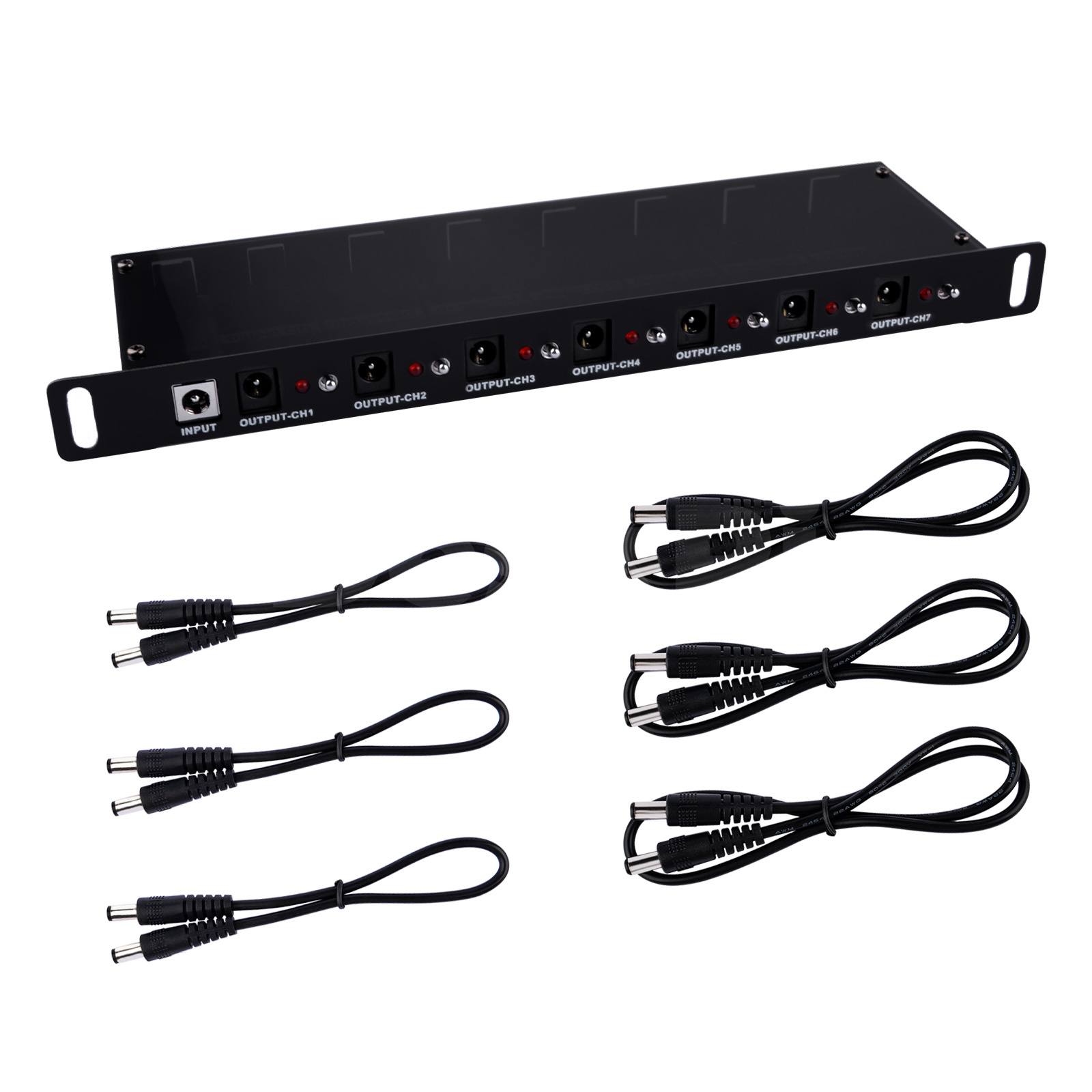 Deskpi Super6C - DeskPi DC PDU Lite 7-канальный 0,5U