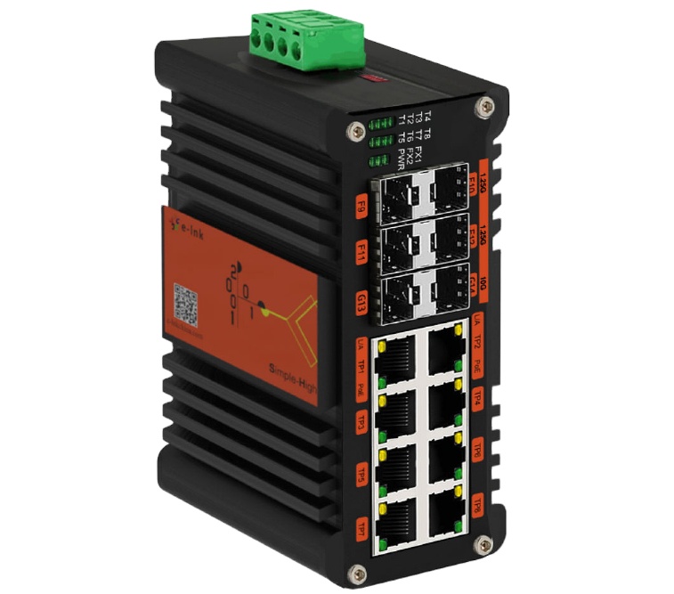 Sfp+ 10G Managed Switch 8 Port - Промышленный управляемый коммутатор L2 Plus с