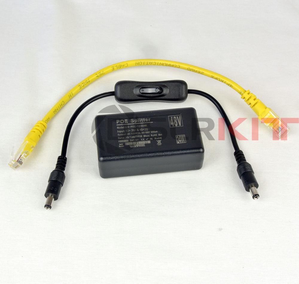 DSLRKIT Gigabit 12V2A активный – обзор и цена Active Poe Splitter Gigabit 12V 2A