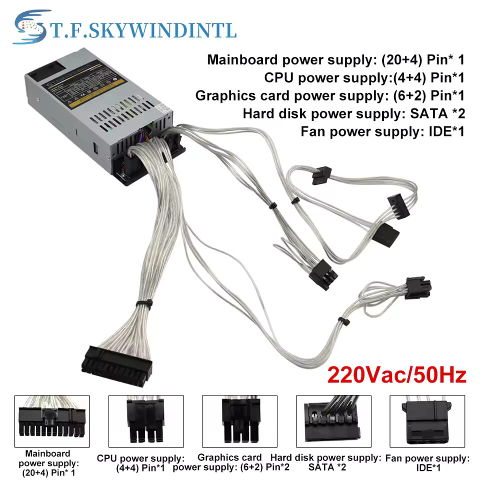 Новый полномодульный источник  – обзор и цена Atx Power Supply 1U Flex 500W