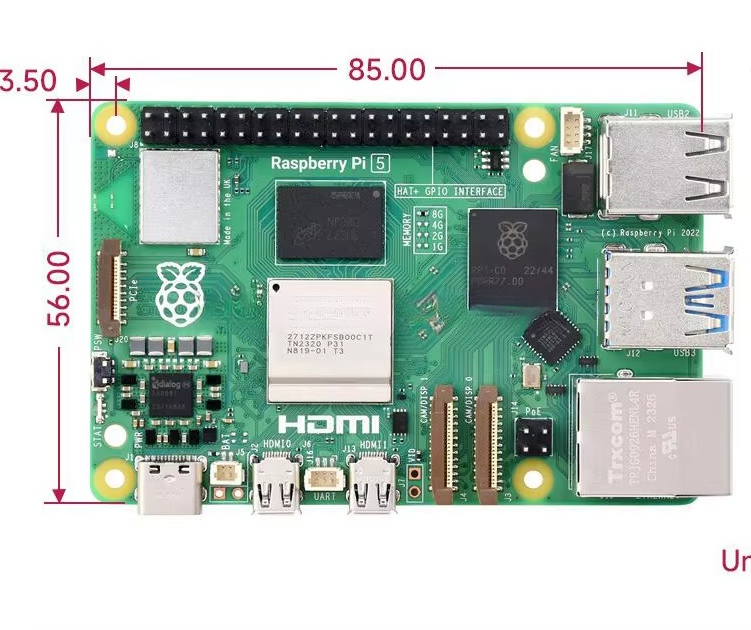 Raspberry Pi 5 оснащен четырех – обзор и цена Raspberry Pi 5 8Gb